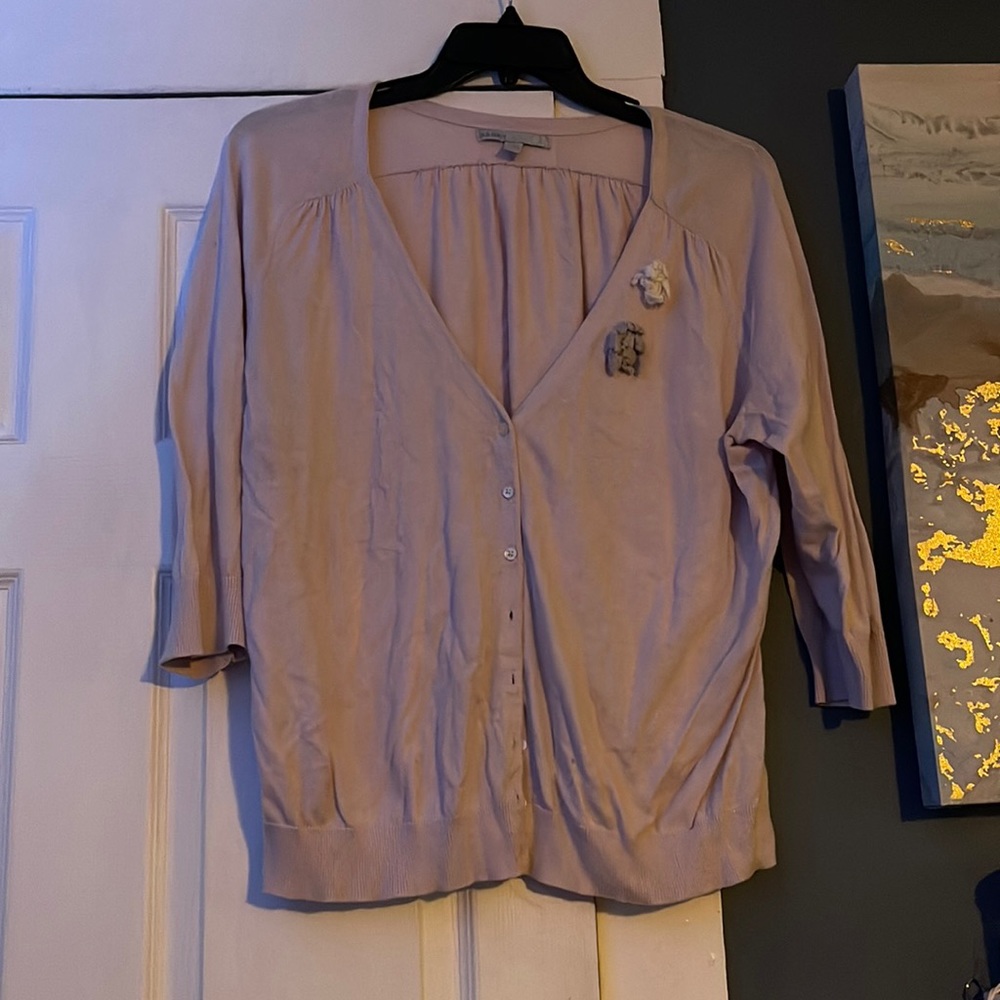 Lilac Old Navy cardigan